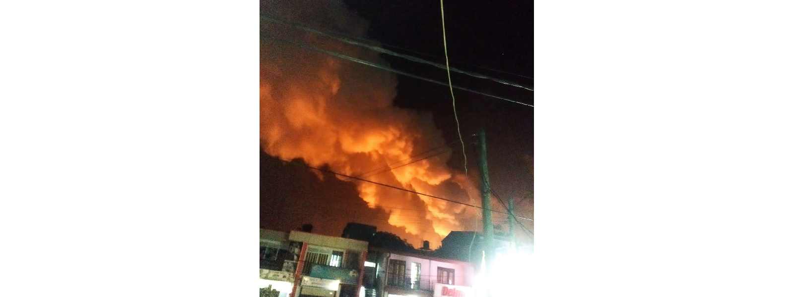 හෝමාගම ගින්න මැඩපැවැත්වීමට යුද හමුදා සහය..